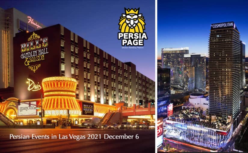 6 Persian Events in Las Vegas 2021 December